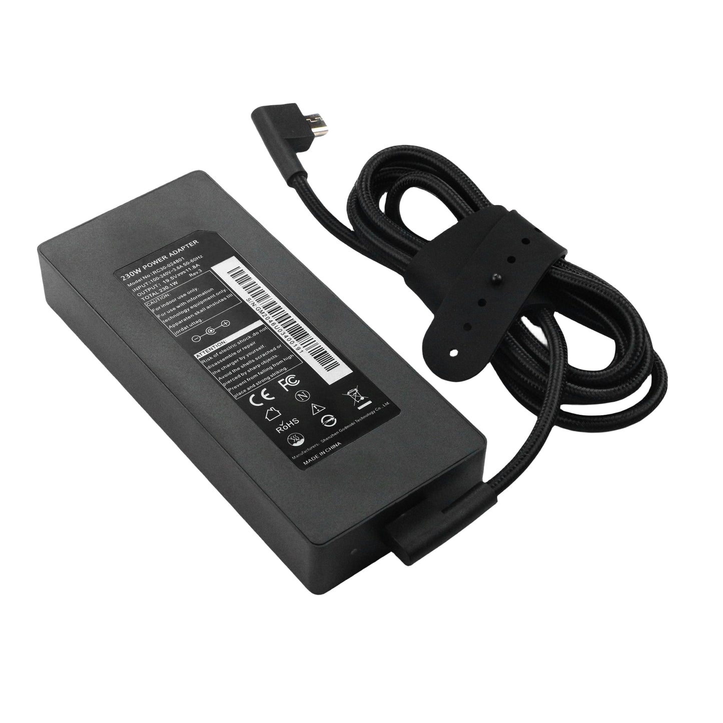 230W 200W AC Charger Fit for Razer Blade 17 14 15 Base Advanced/Pro 17/4K RZ09 Series RC30-0248 RC30-0238 GTX3080 GTX3070 GTX3060 GTX2080 GTX2070 GTX1070/1060 ((2018-2024)) Gaming Laptop