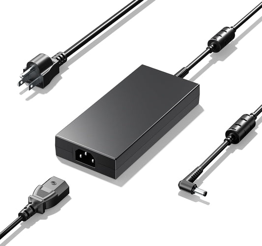 230W Charger Fit for MSI GS66 GS65 GS75 GS76 Stealth, WS66 WS76 WS75 WS65 Gaming Laptops, 5.5x2.5mm Tip, 19.5V 11.8A AC Adapter, Global Voltage Support