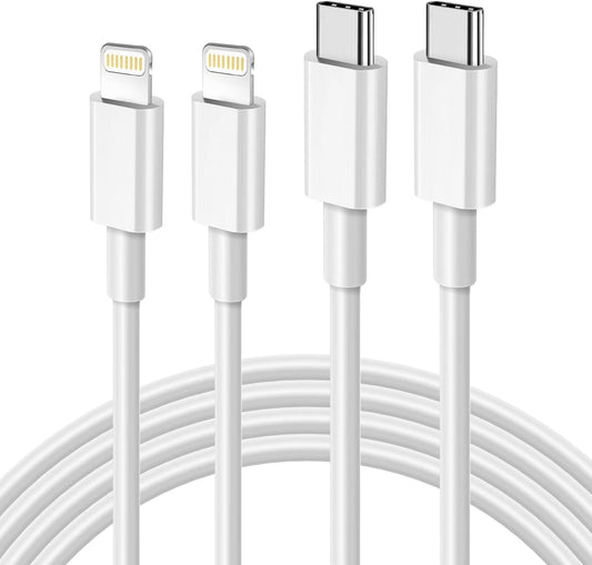 USB C to Lightning Cable  [Apple MFi Certified], Power Delivery iPhone Cables Type C iPhone Charger Cord Fast Charging Compatible iPhone 14 13 12 11 Pro Max X XS XR 8 7 6s Plus SE