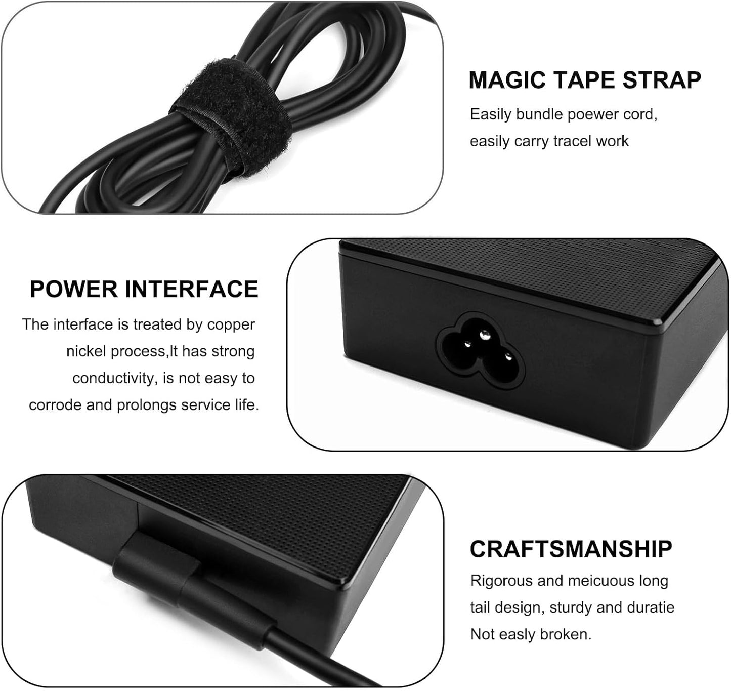 90W Charger Compatible with Asus Monitor Power Cord Rog Strix PG279Q PG279 PG279QZ XG27UQ PG259QN TUF Gaming VG27AQ VG32VQR VG35VQ Vivo AiO V230I V230IC AC Adapter ADP-90LE B