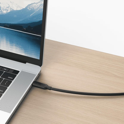 USB-C to USB-C 4 Fast Charger Cable, 40 Gbps, 8K Video, 240W, USB-IF Cert, Thunderbolt 4/3 Compatible, for Apple iPhone 16/15, iPad, Samsung Galaxy, Tablets, Laptops, 3.3 foot, Black