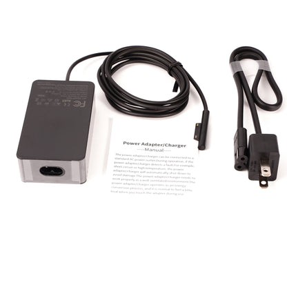 Surface Laptop Pro Charger Power Supply 65W 15V 4A Magnetic Replacement AC Adapter Compatible with Microsoft Surface Pro 3/4/5/6/7/8/9/X Laptop1/2/3/4 Go 1/2/3 Book 1/2/3