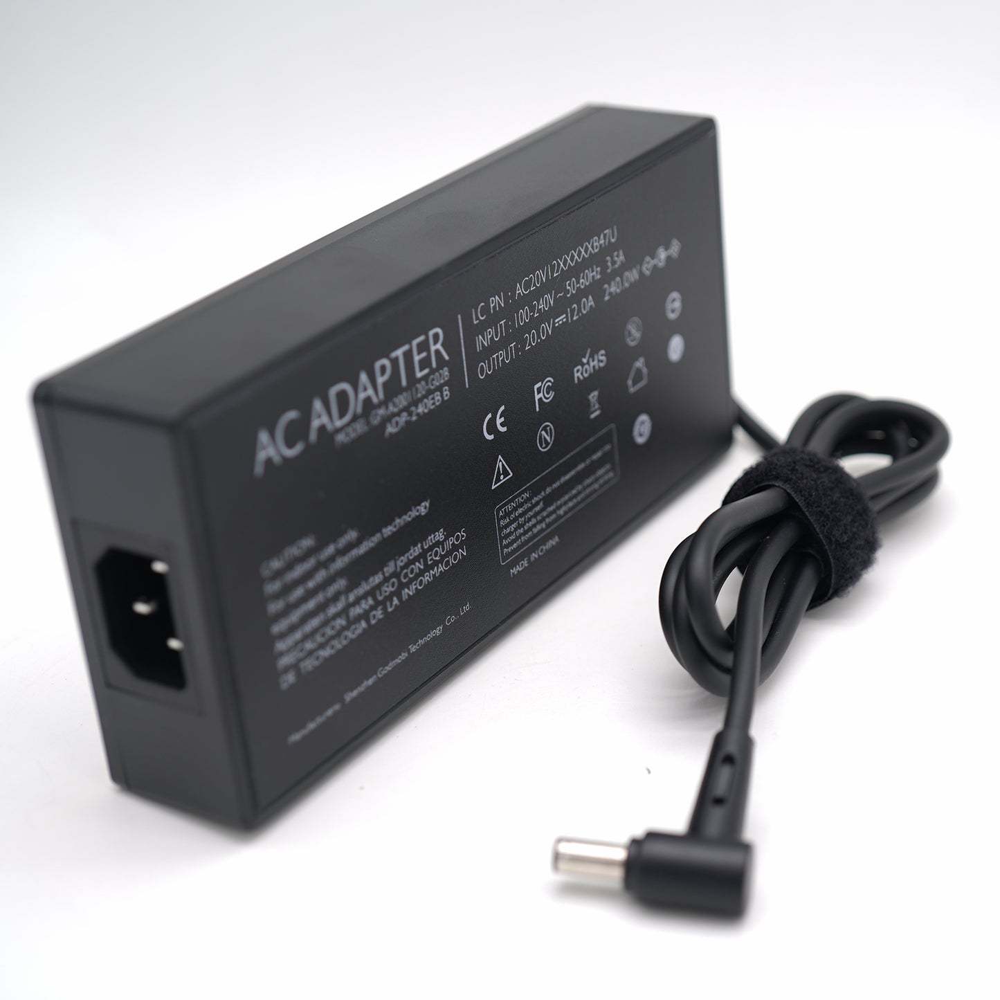Asus 240W ac adapter for ADP-240EB/FA506／3PULS GX70wGW/GX501V/GX502L/GL504GS/G513Q/GX531 GM-ES005T/GX531GS-AH76/GX550/GU603H/GX701L GX701GX/GL703GS/GL704GW/G713Q/G733Q/W7600
