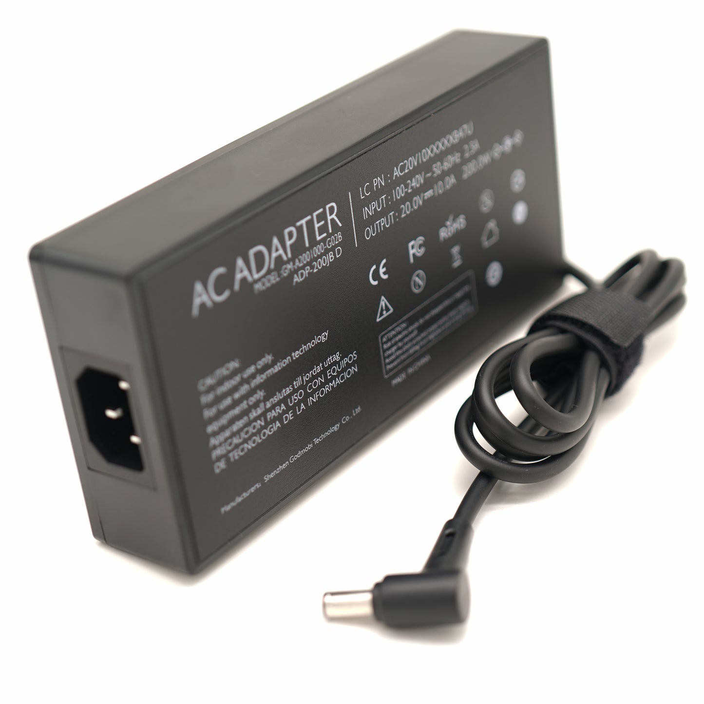 200W Charger for Asus Rog Zephyrus G15 GA503 GA503QM GA503QR GA503QS GA503RM ASUS TUF A15 F15 F17 Gaming Laptop ADP-200JB D Power AC Adapter Supply Cord