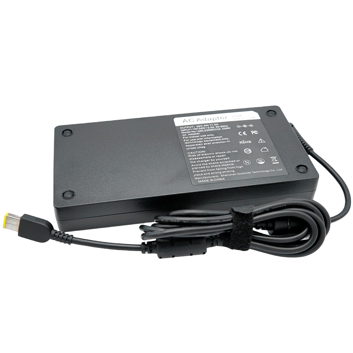 20V 11.5A Lenovo 230W ac adapter for A940/ADL230SLC3A/ADL230SDC3A/R7000/R720-15/R7000P/R9000P/R9000X/R9000K/R9000P Y530/Y900/Y910/Y920/Y7000/Y7000P/Y9000/Y9000X/9000K Y700-17/720-15/Y740-15/Y740-17 P15V/P50/P51/P52/P53/P70/P71/P72/P73