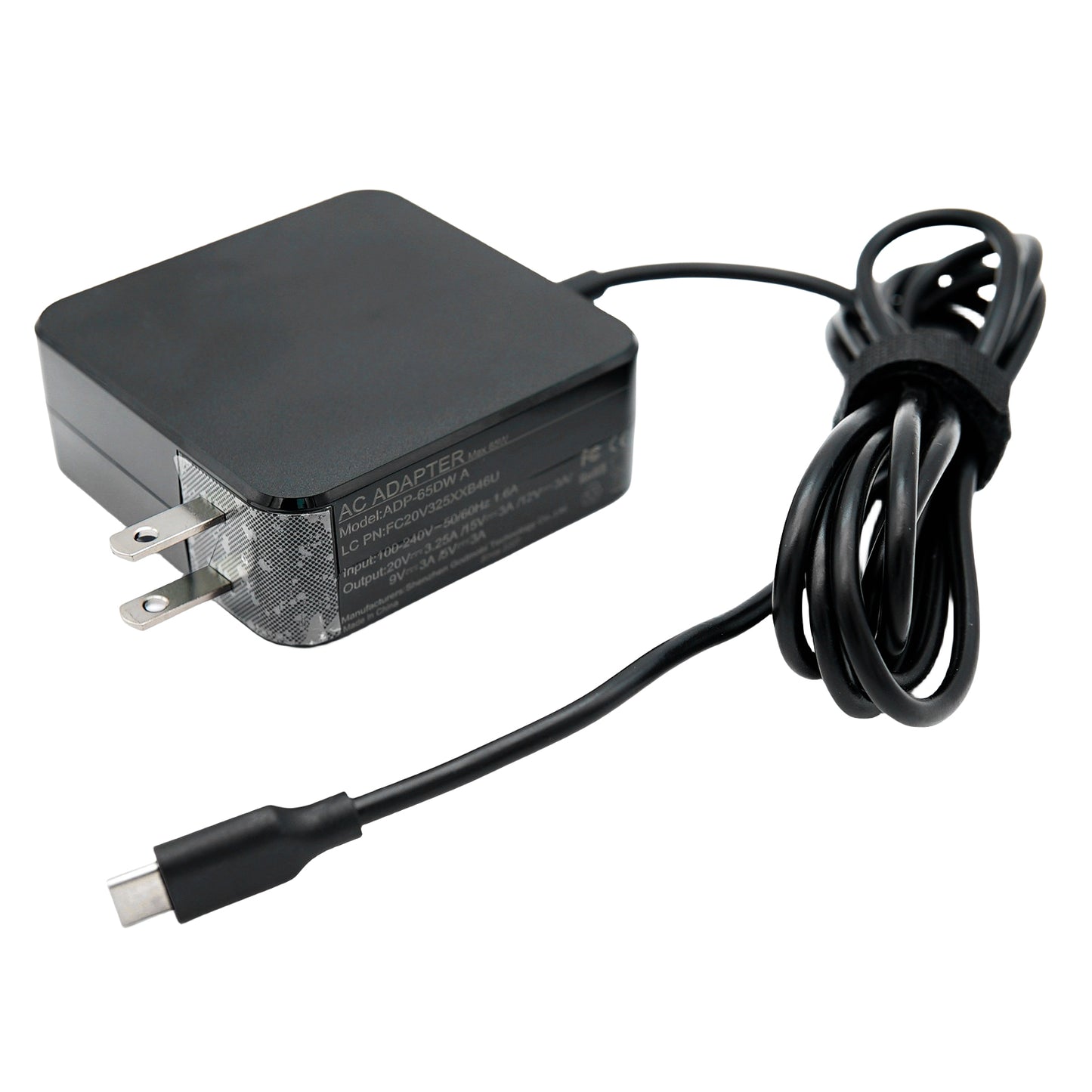 20V 3.25A PD65W Lenovo AC adapter for TYPE-C interface of any device within 65W
