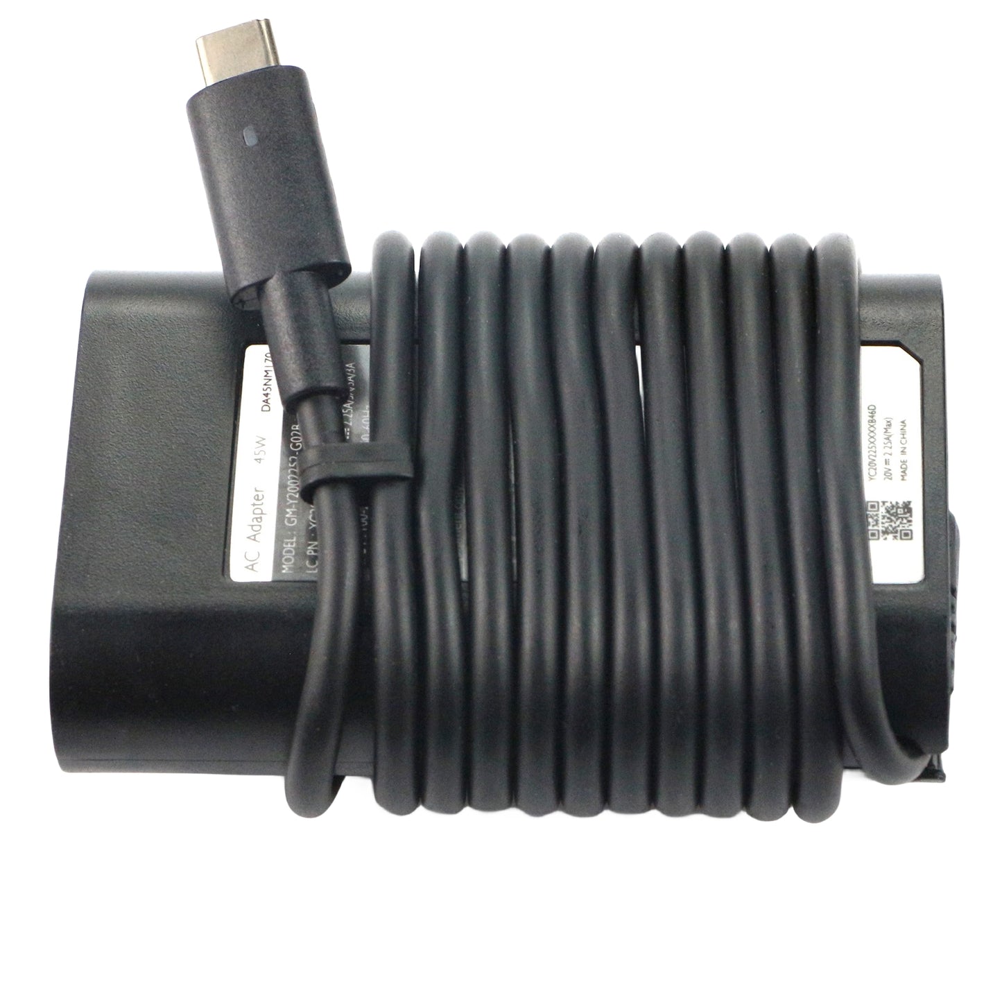 Dell Laptop Charger 45W USB Type C USB C AC Adapter,XPS 13 9300 9310 2 in 1 9315 2 in 1 AC Charger, Black, DA45NM170