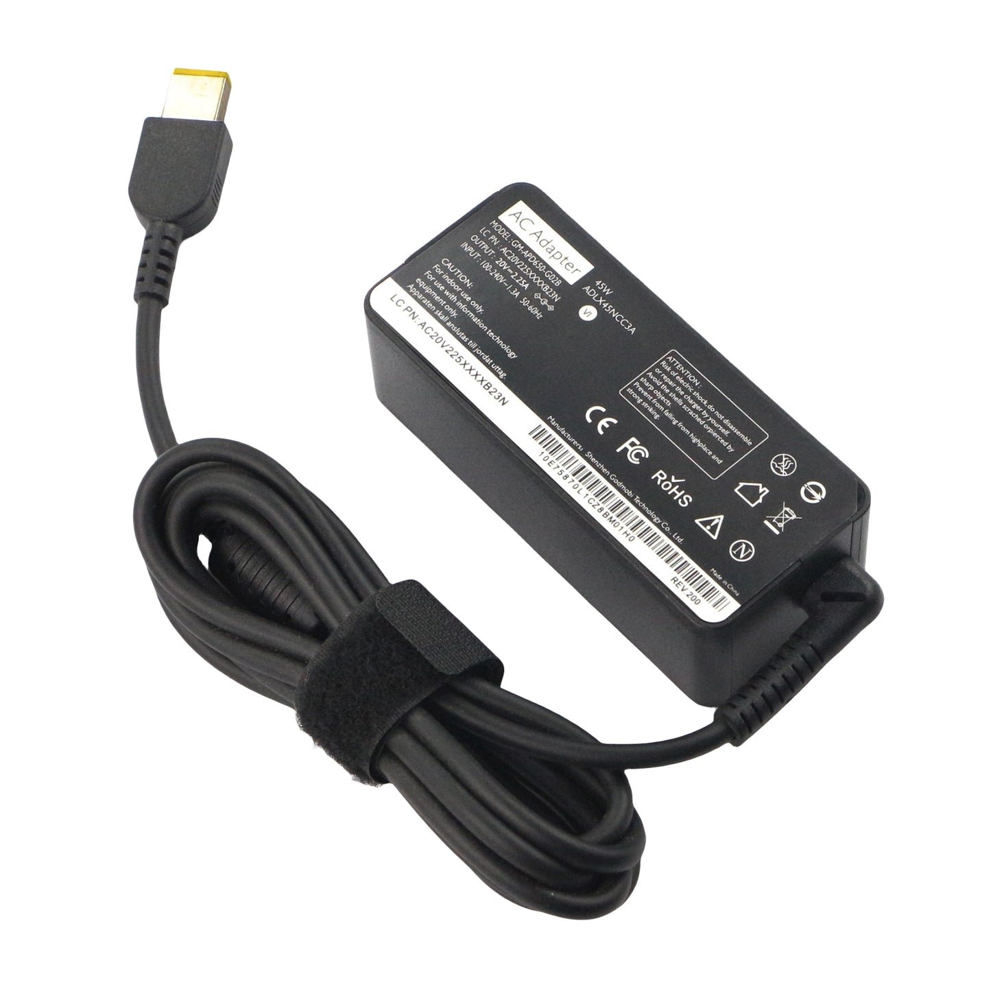20V 2.25A Lenovo 45W AC adapter for Thinkpad X300S/X301S/X230S/S230U/S3/S5/X240/X240S/T440/T440P/T440S/T431/L440/L540/T540P/E431 E531/Yoga 13/Yoga 11S/Z505/Z580/K2450/K4450/K4350/K4350A/V4400U/Z410/Z505/Z510/Z710/S405/S410/S410P/S500/G490/G400/G500