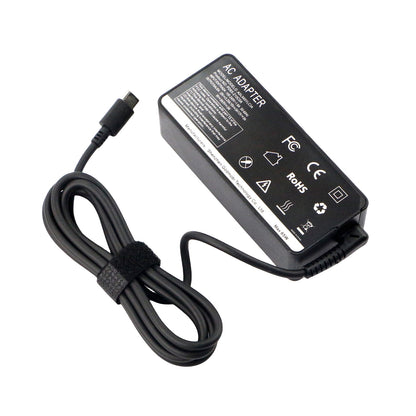 65W USB C Type c AC Charger Compatible with Lenovo ThinkPad E580 E585 E590 E590S E595 T480 T490 T580 Yoga C940 C740 thinkbook ADLX65YCC3A Laptop Power Supply Adapter Cord