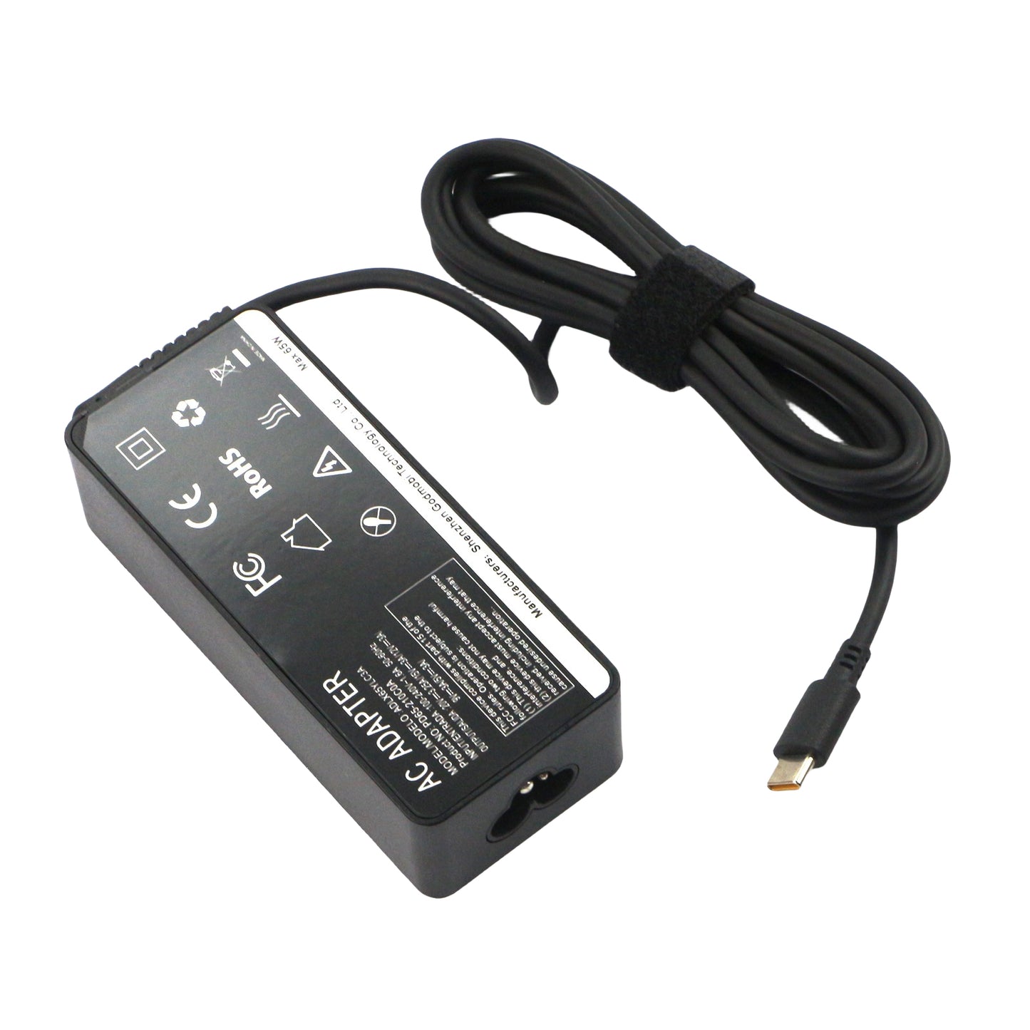 65W USB C Type c AC Charger Compatible with Lenovo ThinkPad E580 E585 E590 E590S E595 T480 T490 T580 Yoga C940 C740 thinkbook ADLX65YCC3A Laptop Power Supply Adapter Cord