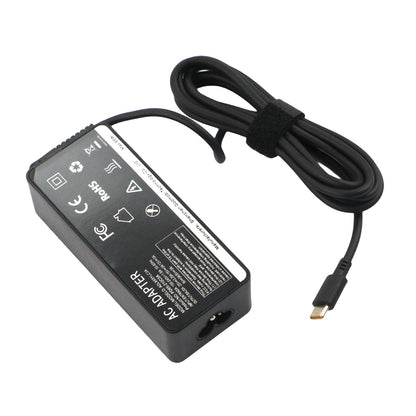 65W USB C Type c AC Charger Compatible with Lenovo ThinkPad E580 E585 E590 E590S E595 T480 T490 T580 Yoga C940 C740 thinkbook ADLX65YCC3A Laptop Power Supply Adapter Cord