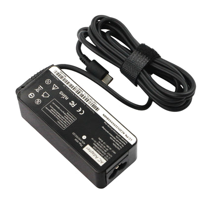 45W USB Type C AC Adapter Compatible wiht Lenovo Chromebook C330 300e 100e 500e N23 Yoga, Lenovo ThinkPad T480 T480s T580 2nd Gen MTK AST Type-C 20V 2.25A 45Watt Laptop Power Charger