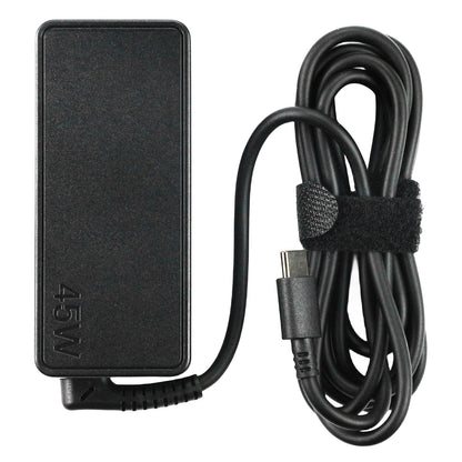 45W USB Type C AC Adapter Compatible wiht Lenovo Chromebook C330 300e 100e 500e N23 Yoga, Lenovo ThinkPad T480 T480s T580 2nd Gen MTK AST Type-C 20V 2.25A 45Watt Laptop Power Charger